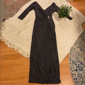 Lauren Ralph Lauren Gray Evening Dress